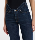 Jean Paul Gaultier Curved bootcut jeans