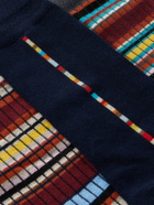 Paul Smith - Pack of Three Striped Cotton-Blend Socks