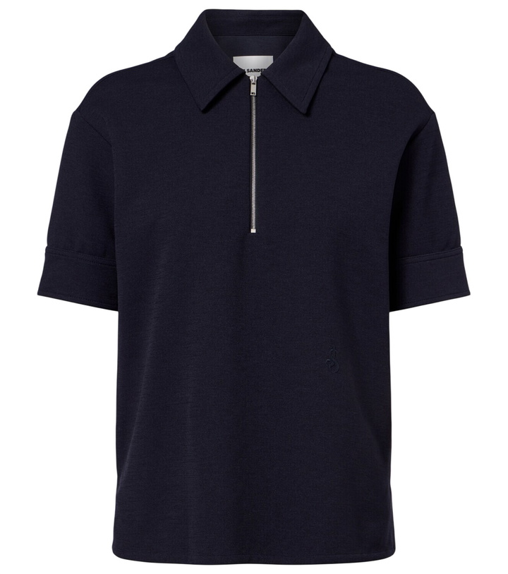 Photo: Jil Sander Jersey polo shirt