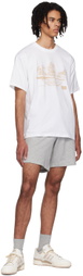adidas Originals White Graphic T-Shirt