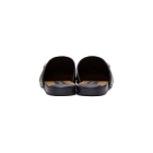 Gucci Navy NY Yankees Edition Flamel Patch Slippers