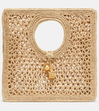 Jacquemus Spiaggia Small raffia tote bag
