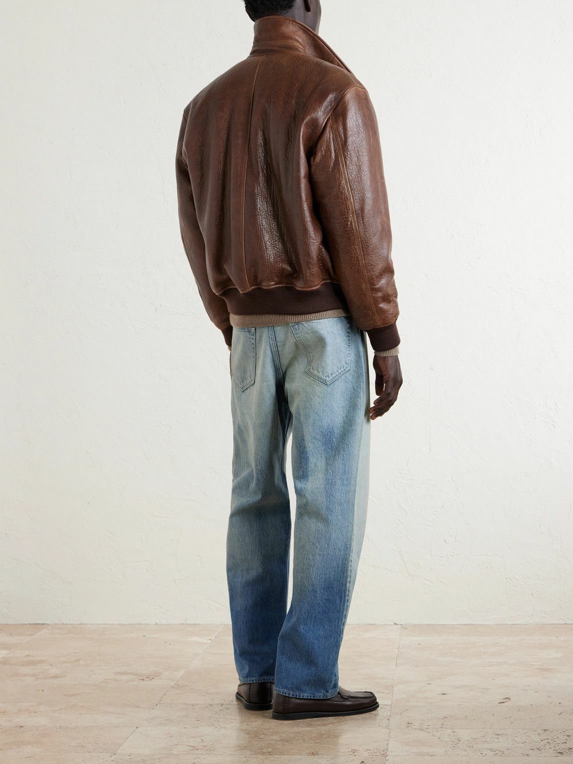 Auralee - Straight-Leg Selvedge Jeans - Blue