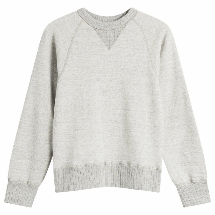 Photo: Beams Boy Women's Rib Crewneck Sweatshirt in T.Grey