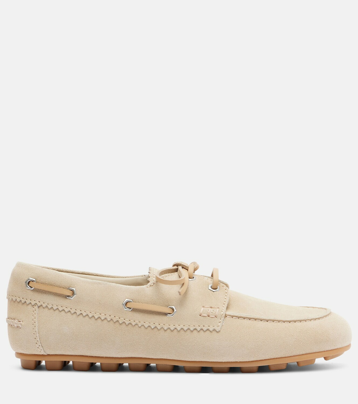 Hogan H693 suede boat shoes