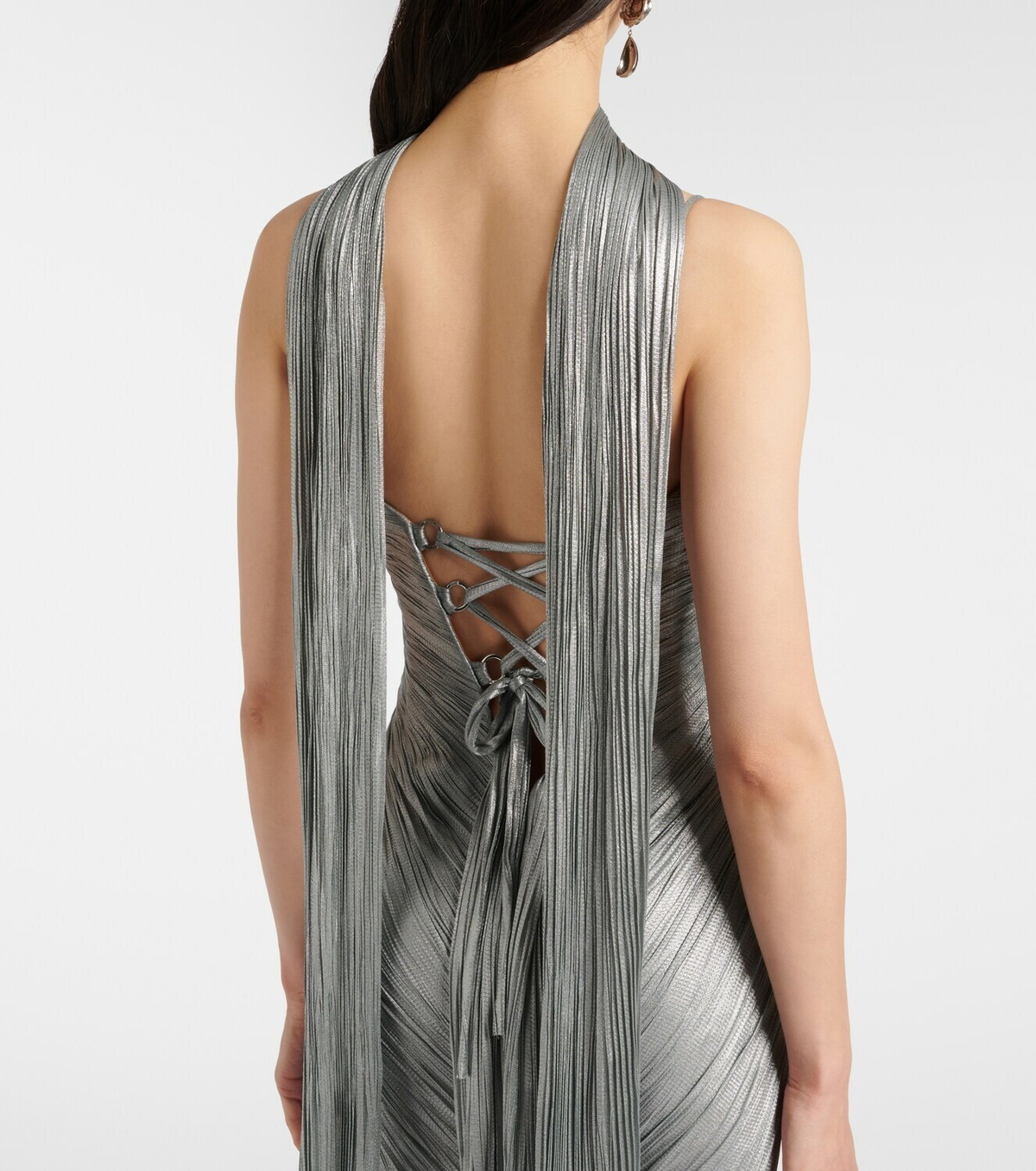 Maria Lucia Hohan Tonia cutout silk tulle gown