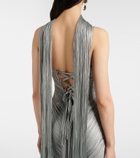 Maria Lucia Hohan Tonia cutout silk tulle gown