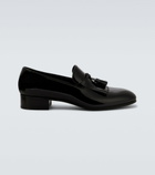 Gucci - Tasseled patent leather loafers