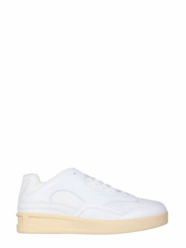 Photo: Jil Sander Low Leather Sneakers