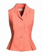 Chiara Boni La Petite Robe Womens Blazer in Orange