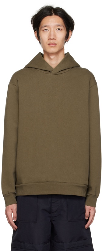 Photo: Acne Studios Taupe Forres Hoodie