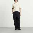 Drôle de Monsieur Men's Drôle Polo in Off White