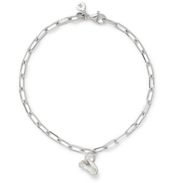 Photo: Alice Made This - Bardo Rhodium-Plated Chain Bracelet - Silver