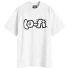 Lo-Fi Men's Crash T-Shirt in White