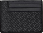 BOSS Black Embossed Logo Coin & Card Holder
