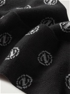 Ermenegildo Zegna - Logo-Jacquard Cotton-Blend Socks