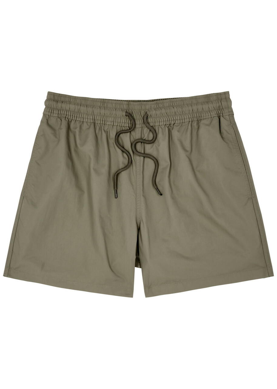 Colorful Standard Shell Swim Shorts Olive