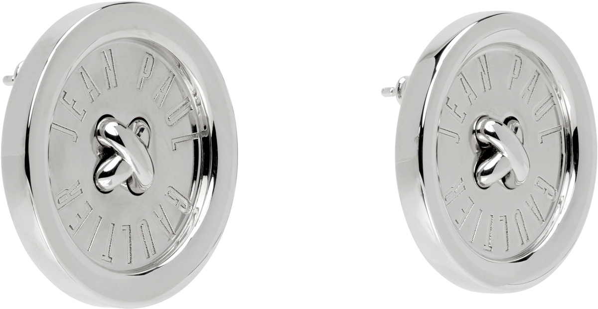 Jean Paul Gaultier 'The Button' Earrings