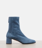 Aquazzura Saint Honoré suede ankle boots