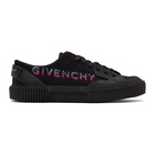 Givenchy Black Basse Tennis Light Sneakers