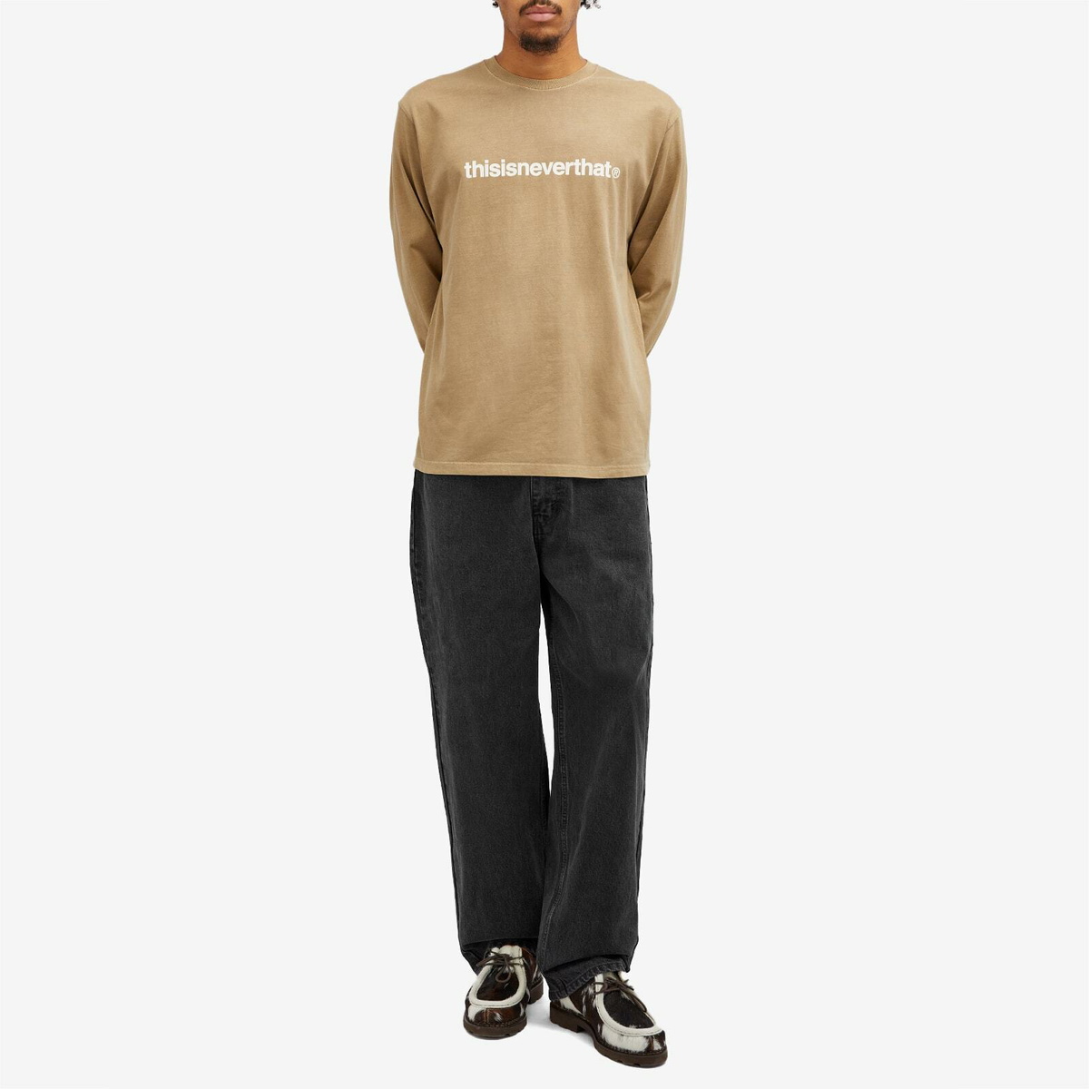 thisisneverthat Men's Loose Fit Jeans in Black