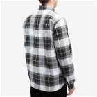 Fred Perry Men's Tartan Shirt in Light Ice
