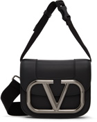 Valentino Garavani Black Crossbody Supervee Bag