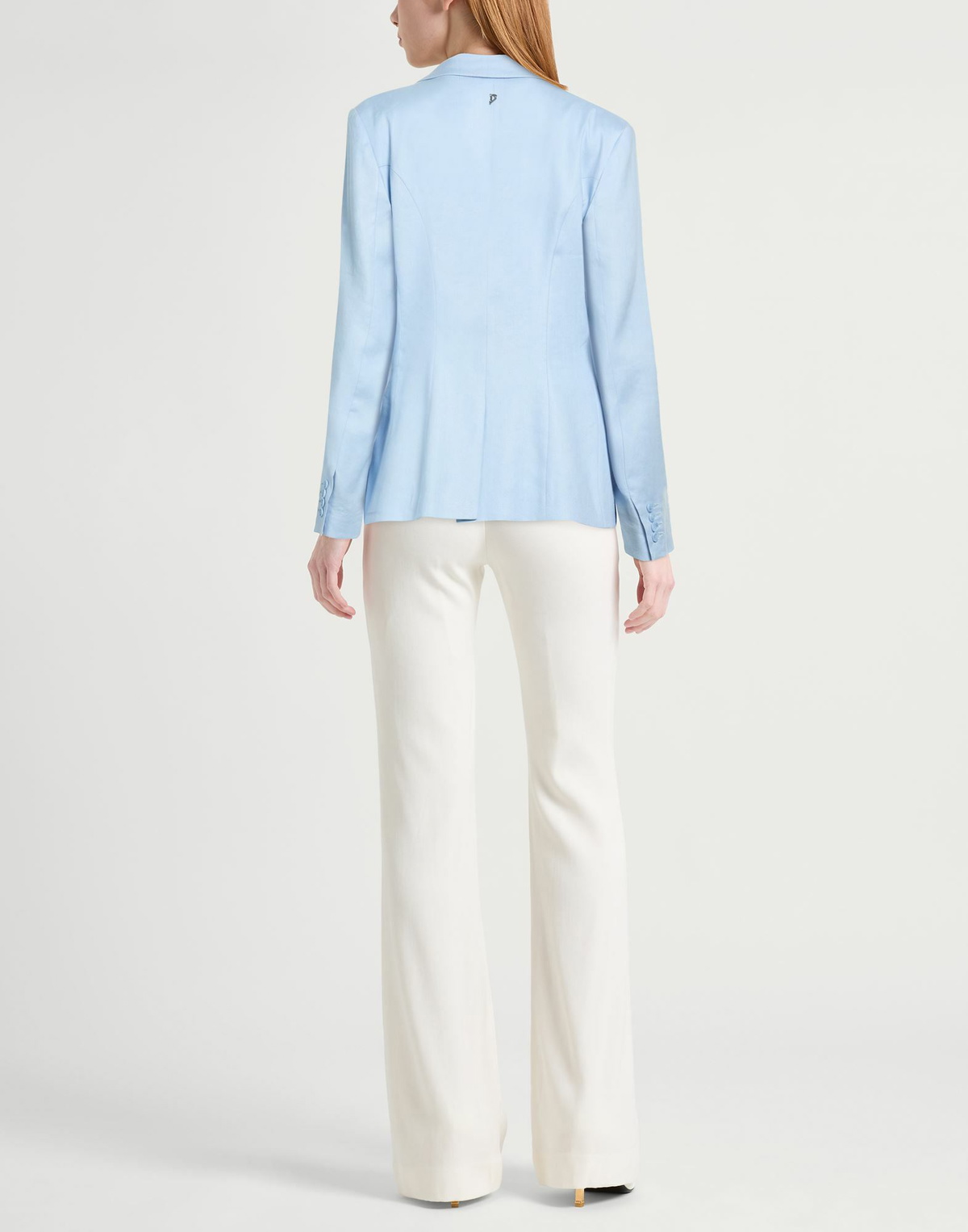Dondup Womens Blazer Sky in Blue