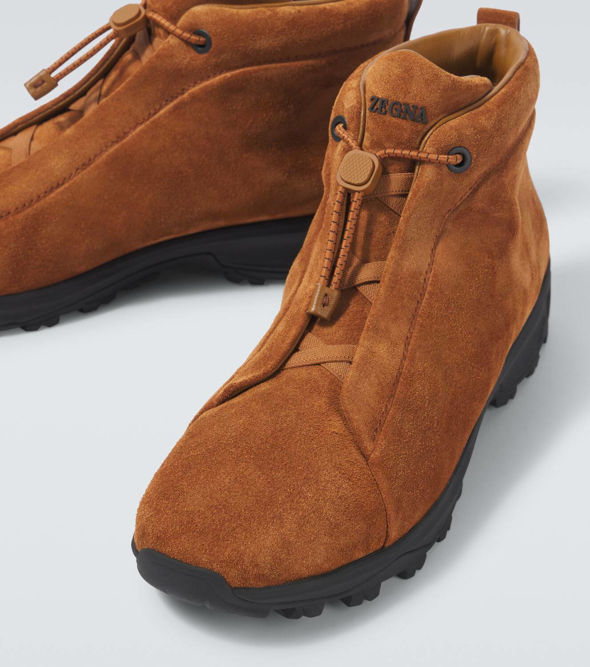 Zegna Triple Stitch Vetta suede sneakers Zegna