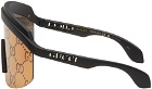 Gucci Black Mask Frame Sunglasses