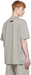 Essentials Gray Cotton T-Shirt