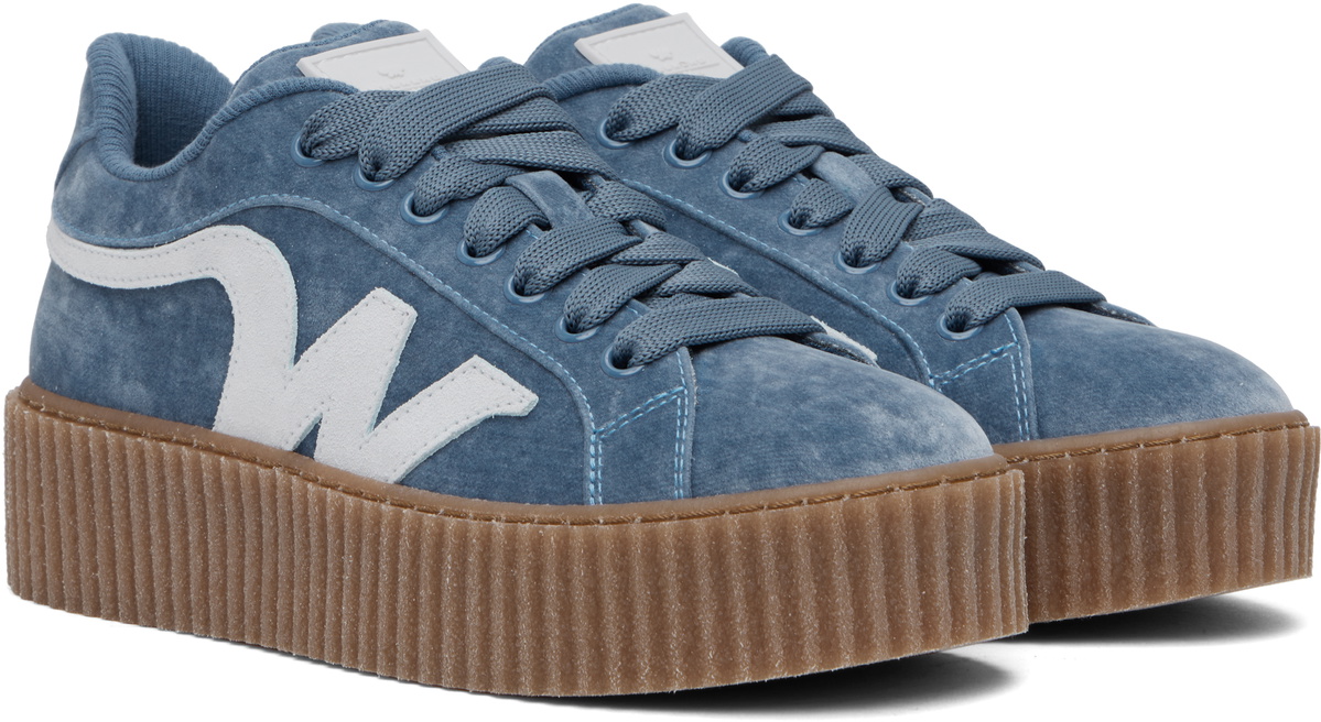 Weekend Max Mara Blue Dedalo Sneakers