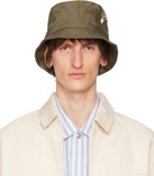 Jacquemus Khaki Le Chouchou 'Le bob Ovalie' Hat