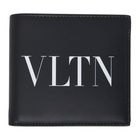 Valentino Black Valentino Garavani VLTN Wallet