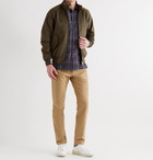 Baracuta - G9 Slim-Fit Virgin Wool and Cashmere-Blend Harrington Jacket - Green