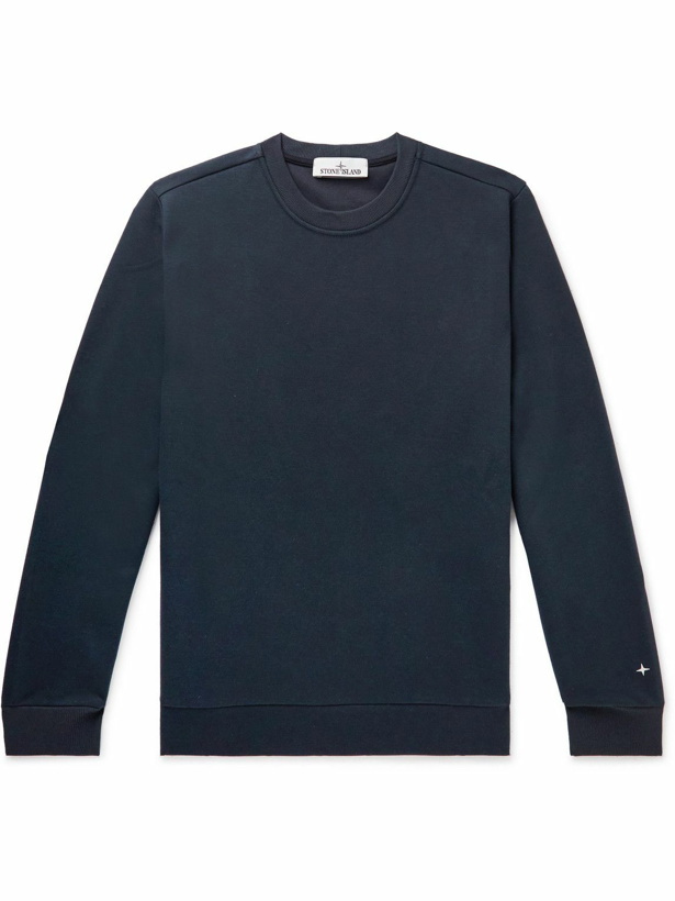 Photo: Stone Island - Jersey Sweatshirt - Blue