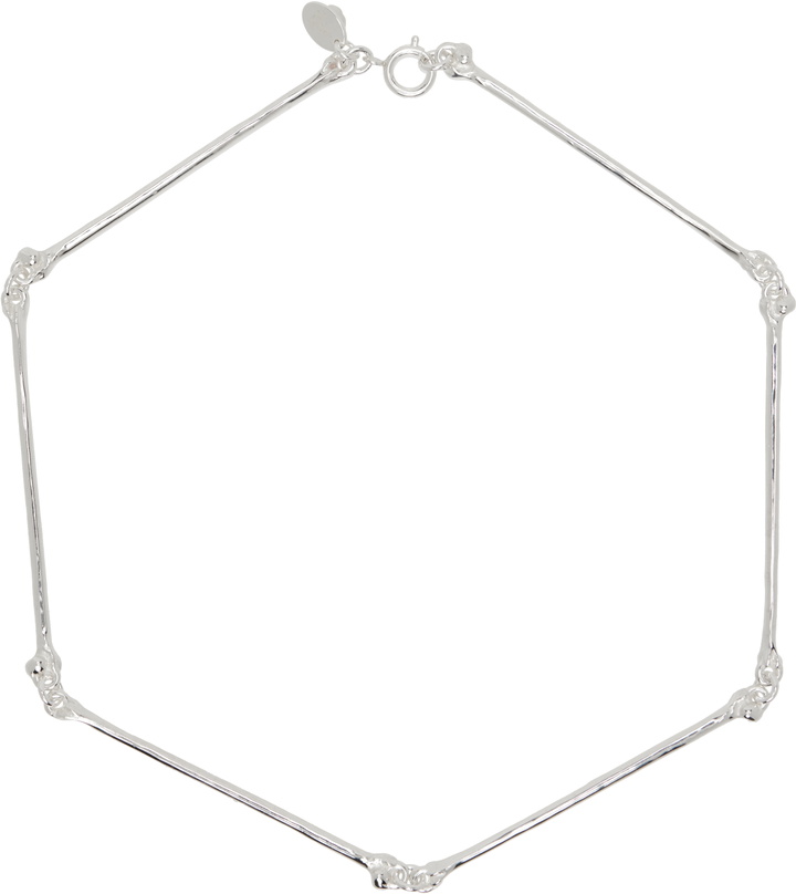 Photo: TAKAHIROMIYASHITA TheSoloist. Silver Skeleton Bone Necklace
