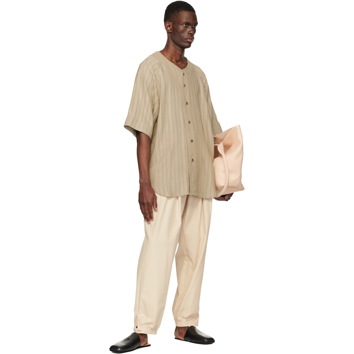 colbo Beige Baseball Shirt