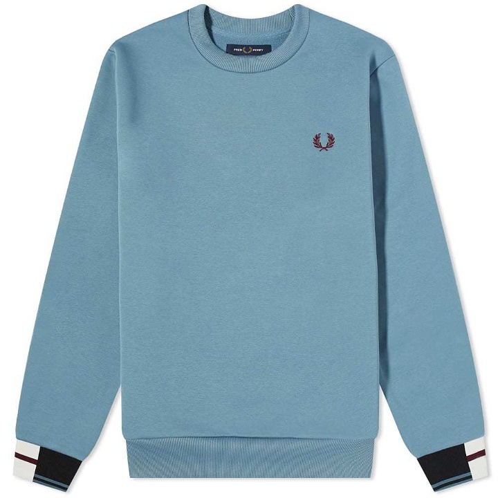 Photo: Fred Perry Abstract Tipped Sweat