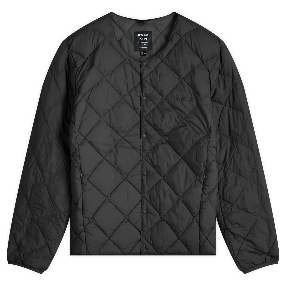 Gramicci Men's x Taion Inner Down Jacket in Black Gramicci