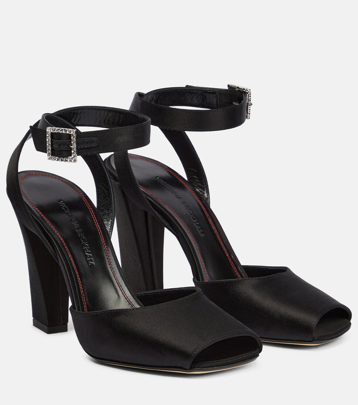 レザー★スリングバック★サンダル★ VICTORIA BECKHAM VICTORIA BECKHAM Harlow レザー スリングバックサンダル | NET