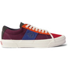 Vans - Vault UA OG Sid LX Logo-Embroidered Suede and Canvas Sneakers - Multi