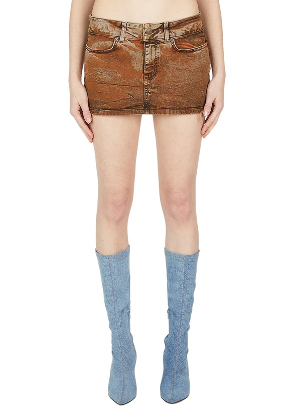 Photo: Guess USA Denim Mini Skirt
