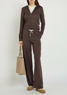 Vuori Halo Mini Hooded Stretch-jersey Sweatshirt Mauve