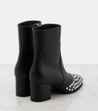 Alaïa 60 embellished leather ankle boots