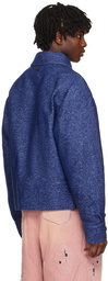 ADER error Blue Paneled Jacket