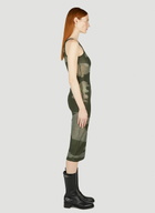 Durazzi Milano Knitted Intarsia Midi Dress