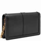 Versace Women's Wallet On Chain in Black
