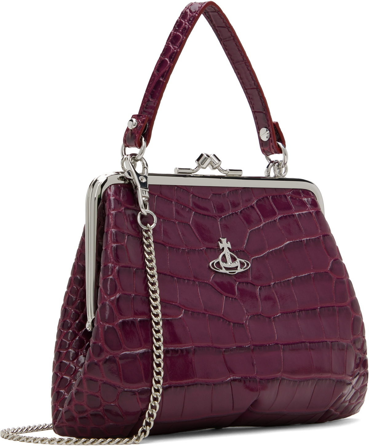 Vivienne Westwood Purple Granny Frame Bag Vivienne Westwood