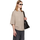 Fear of God ESSENTIALS Beige Soft Knit T-shirt